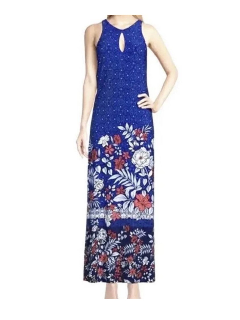 NWT Tommy Bahama Geo Garden Maxi Dress Size Medium